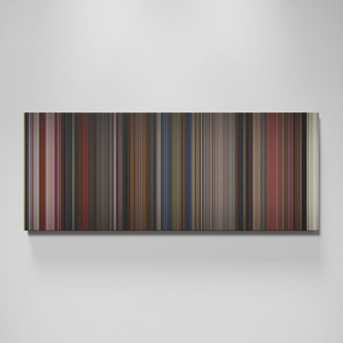 The Man Who Knew Too Little movie canvas wall art - color palette print