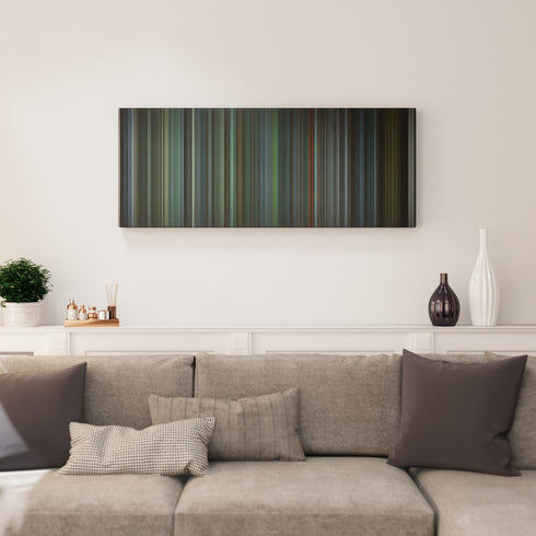 Snatch canvas print in living room - film wall decor