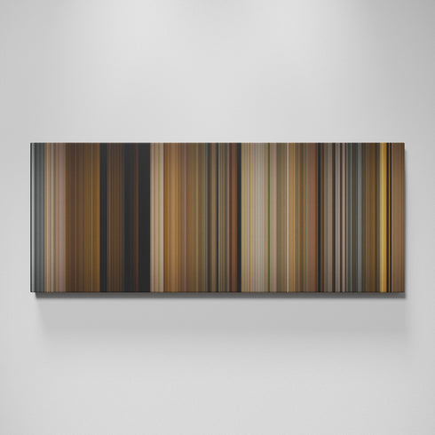 Pineapple Express movie canvas wall art - color palette print