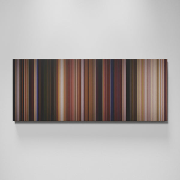 Field of Dreams movie canvas wall art - color palette print