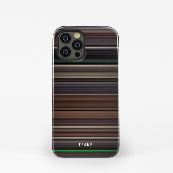 Front view of the silence of the lambs Frome Snap phone case