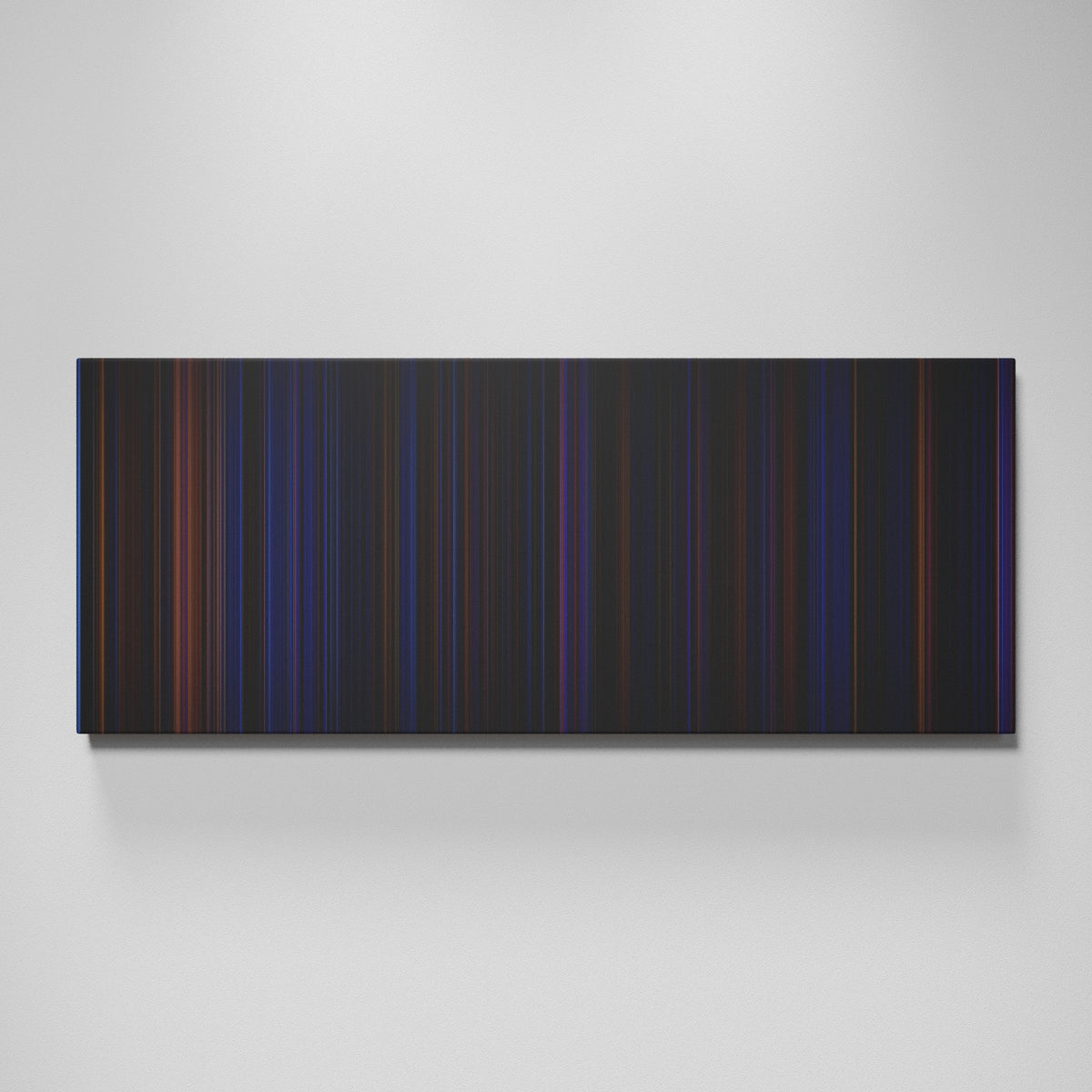 Hamilton movie canvas wall art - color palette print