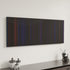 Hamilton canvas art in modern interior - movie color palette
