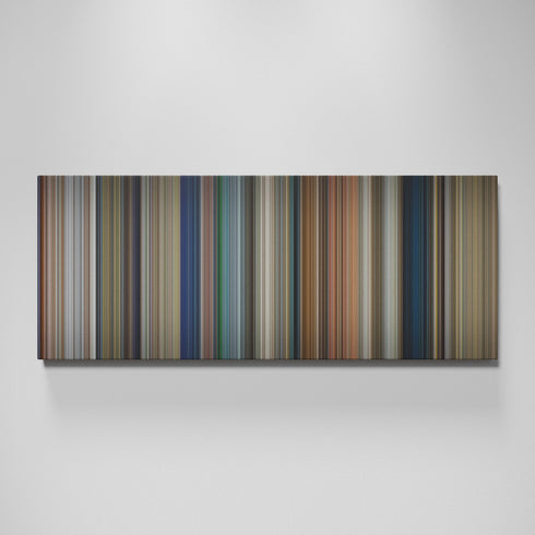 Days of Thunder movie canvas wall art - color palette print