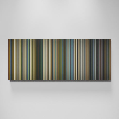 Slumdog Millionaire movie canvas wall art - color palette print