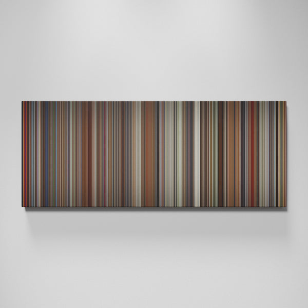Casino movie canvas wall art - color palette print