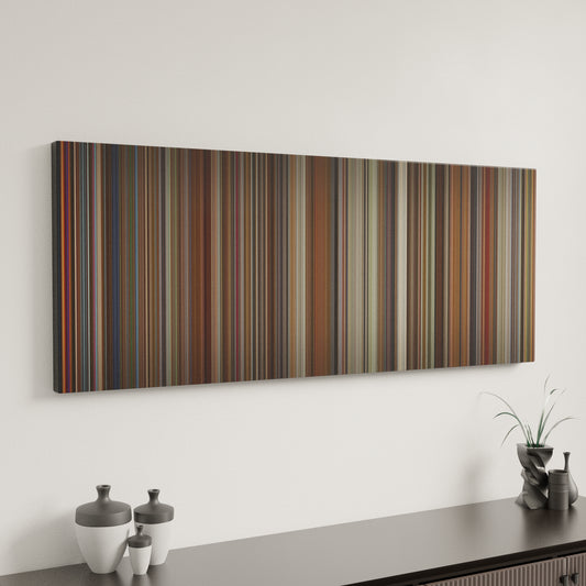 Minimal interior design with Casino Frome on the wall