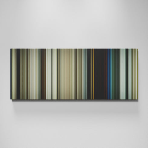 1917 movie canvas wall art - color palette print