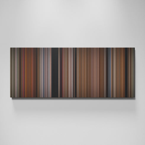 Midnight in the Garden of Good and Evil movie canvas wall art - color palette print