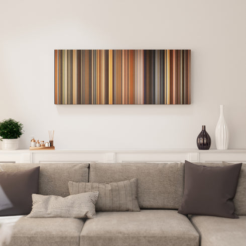 The English Patient canvas print in living room - film wall decor