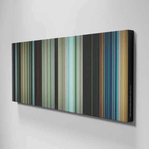 Side view of Buff's of Pirates of the Caribbean: Dead Man's Chest Frome on the wall