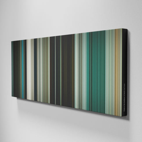 Side view of Buff's of Pirates of the Caribbean: At World's End Frome on the wall