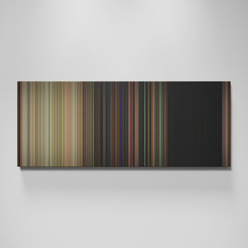 Dazed and Confused movie canvas wall art - color palette print