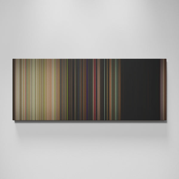 Dazed and Confused movie canvas wall art - color palette print