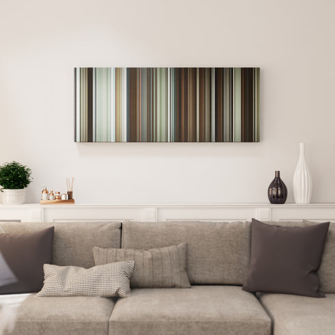 Living room interior with Manchester by the Sea Frome on the wall