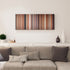 Bridesmaids canvas print in living room - film wall decor