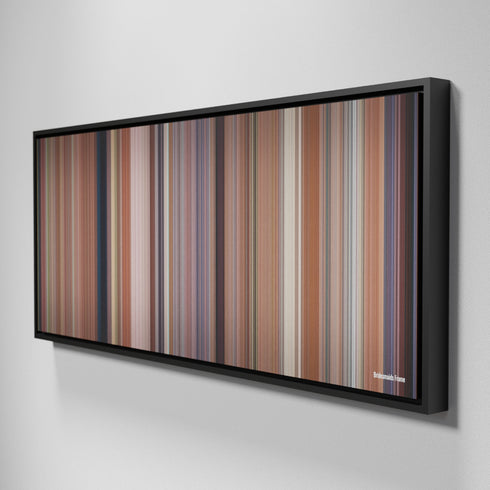 Side view of Framed Buff's of Bridesmaids Frome on the wall