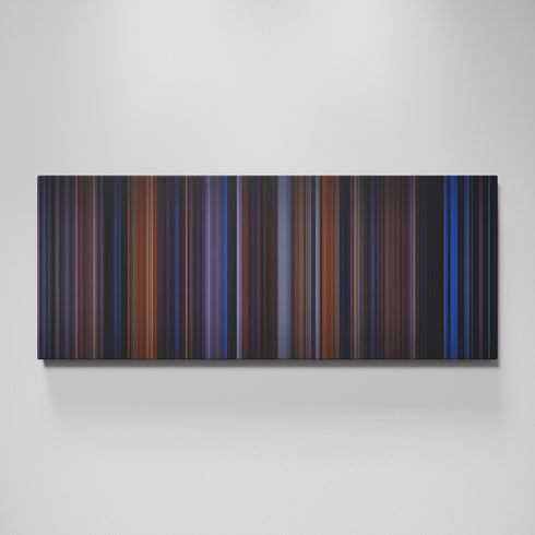 The Cable Guy movie canvas wall art - color palette print