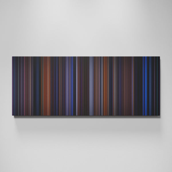 The Cable Guy movie canvas wall art - color palette print