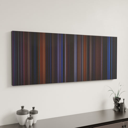 The Cable Guy canvas art in modern interior - movie color palette