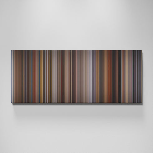 Serendipity movie canvas wall art - color palette print