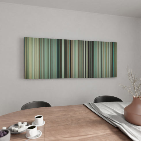 Dunkirk canvas wall art in kitchen - movie decor