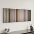 K-12 canvas art in modern interior - movie color palette
