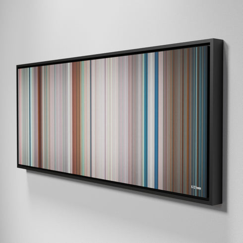 Side view of Framed Buff's of K-12 Frome on the wall