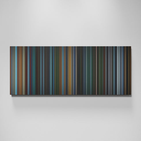 X2: X-Men United movie canvas wall art - color palette print