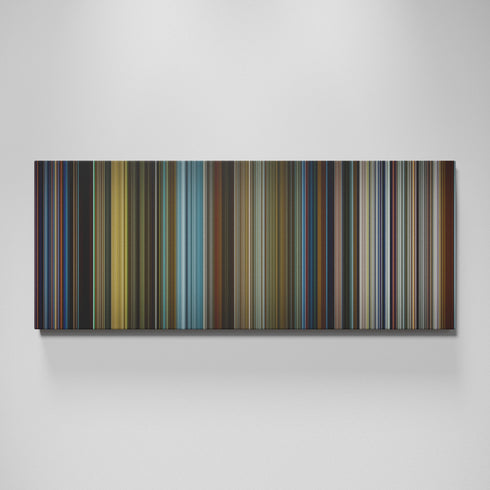 X-Men: Days of Future Past movie canvas wall art - color palette print