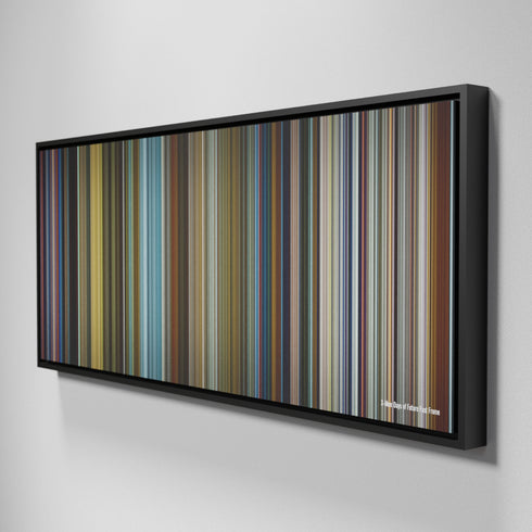 Side view of Framed Buff's of X-Men: Days of Future Past Frome on the wall