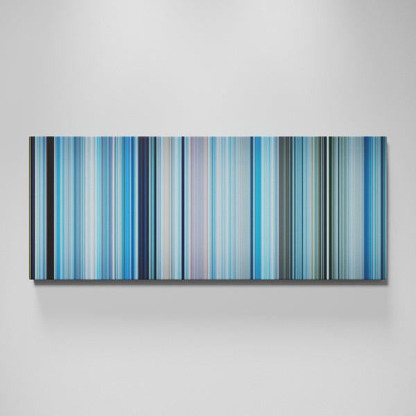 Happy Feet movie canvas wall art - color palette print