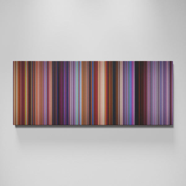 Speed Racer movie canvas wall art - color palette print