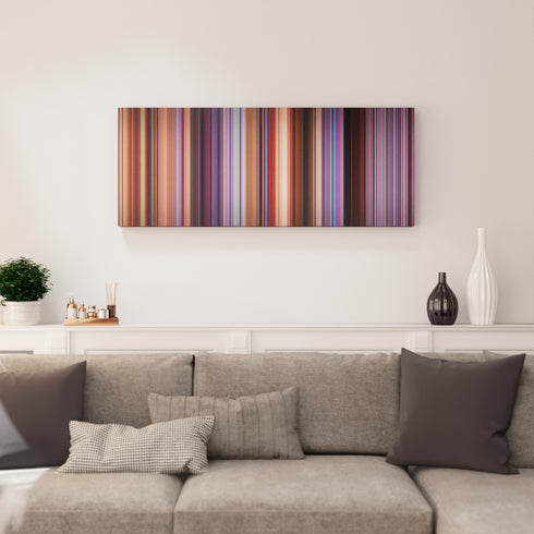 Speed Racer canvas print in living room - film wall decor