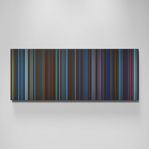 Pacific Rim movie canvas wall art - color palette print