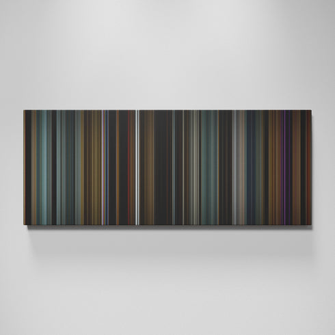 Doctor Strange movie canvas wall art - color palette print