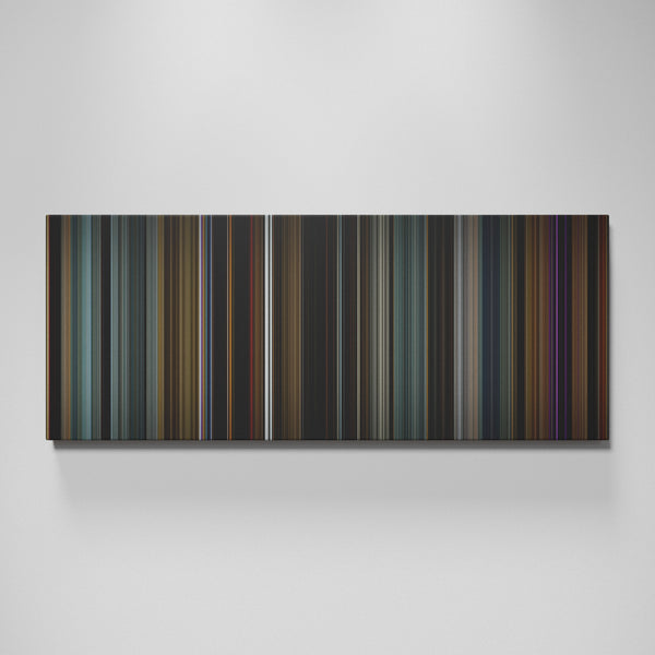 Doctor Strange movie canvas wall art - color palette print