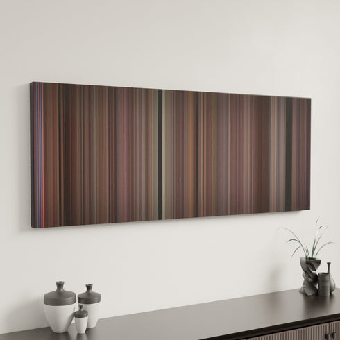 The Parent Trap canvas art in modern interior - movie color palette