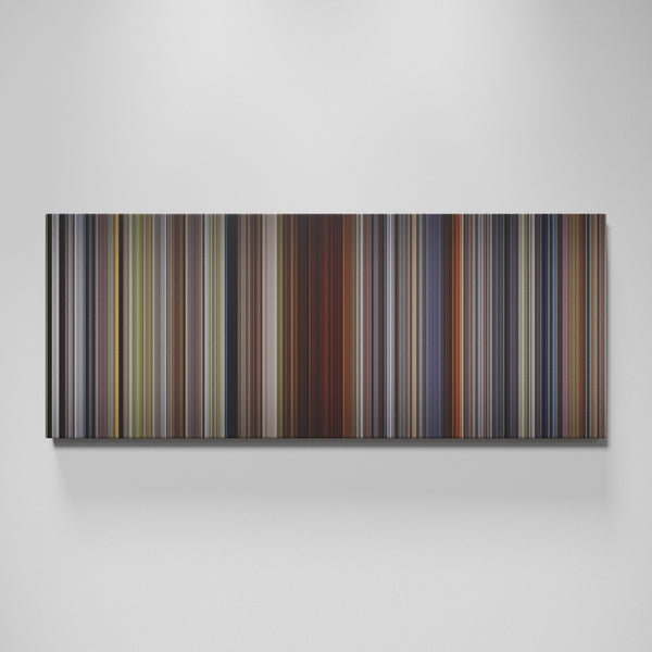 The Color Purple movie canvas wall art - color palette print