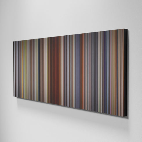 Side view of Basic of The Color Purple Frome on the wall