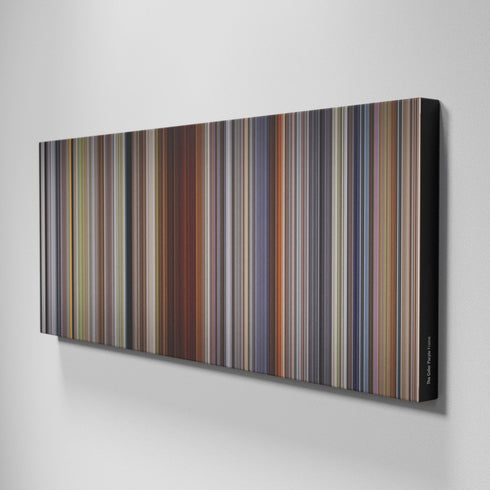 Side view of Buff's of The Color Purple Frome on the wall