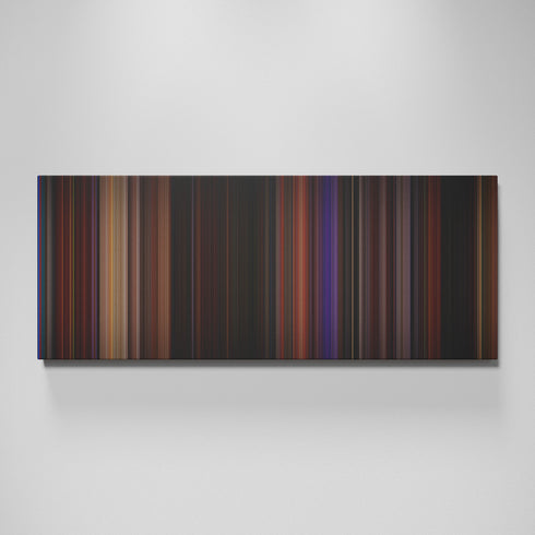 Hocus Pocus movie canvas wall art - color palette print