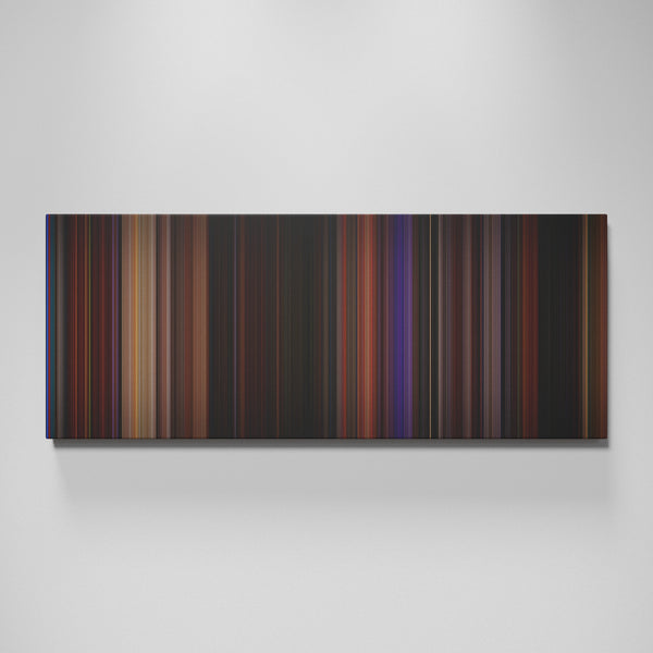 Hocus Pocus movie canvas wall art - color palette print