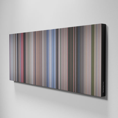 Side view of Buff's of The Great Race Frome on the wall