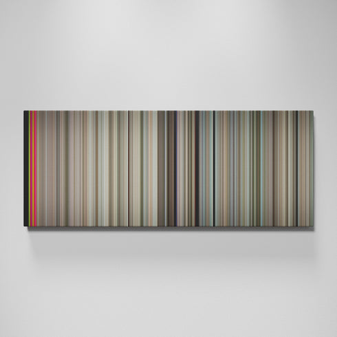 It's a Mad Mad Mad Mad World movie canvas wall art - color palette print