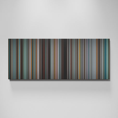 Tower Heist movie canvas wall art - color palette print