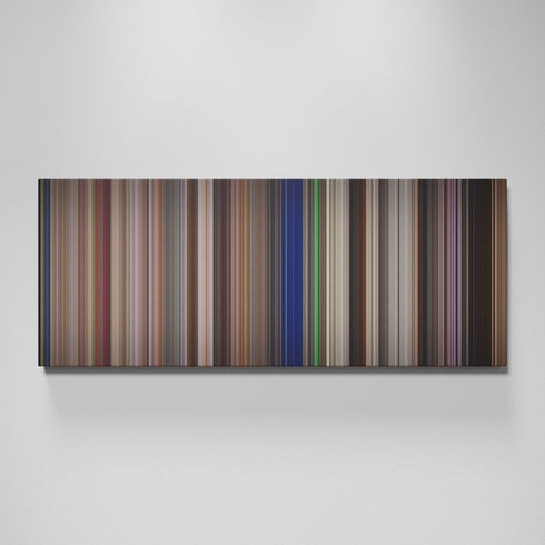 Starship Troopers movie canvas wall art - color palette print
