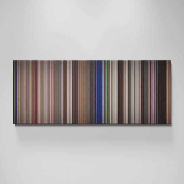 Starship Troopers movie canvas wall art - color palette print