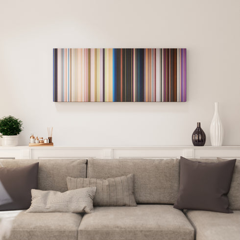 Zootopia canvas print in living room - film wall decor