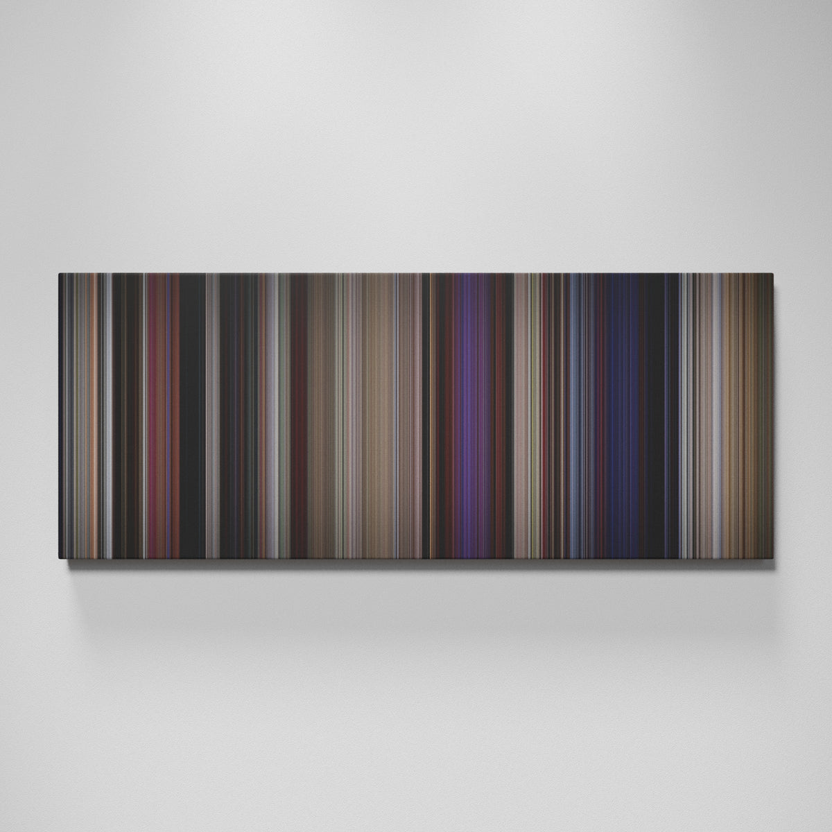 The Blues Brothers movie canvas wall art - color palette print